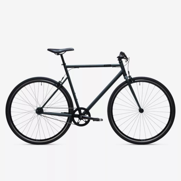 City Speed Bike - Speed 500 Unisex Gewittergrau XL-185-200CM