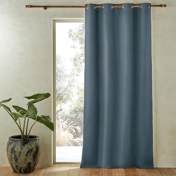 Vorhang Private Unisex Blau 140x180 cm