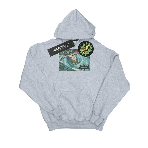 Batman Tv Series Whirlpool Kapuzenpullover Mädchen Grau 128