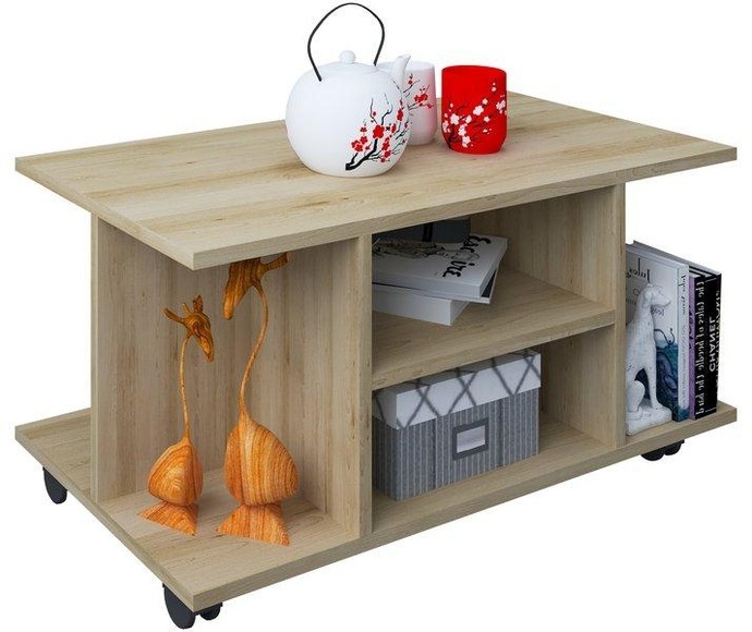 Holz Beistelltisch Findula Holz Beistelltisch Findula
