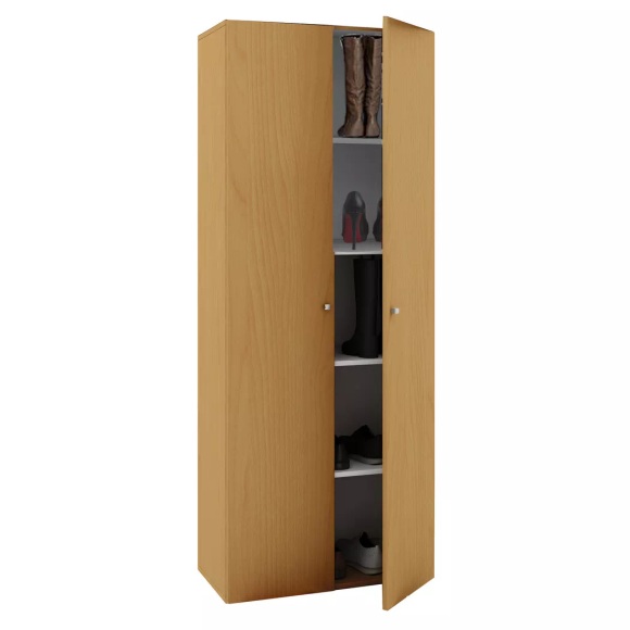 XL Holz Großer Schuhschrank Schuhkommode Schuhregal Groß Vandol 5 Fächer XL Holz Großer Schuhschrank Schuhkommode Schuhregal Groß Vandol 5 Fächer