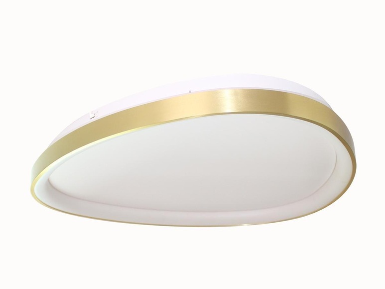 LED-Deckenleuchte mit variabler Intensität - Design-Optik - Aluminium & Metall - L. 65 - Goldfarben - GRANBY LED-Deckenleuchte mit variabler Intensität - Design-Optik - Aluminium & Metall - L. 65 - Goldfarben - GRANBY