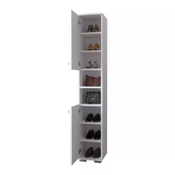 Holz schmaler Schuhschrank Schuhregal Schrank Dielenmöbel Gados M Holz schmaler Schuhschrank Schuhregal Schrank Dielenmöbel Gados M