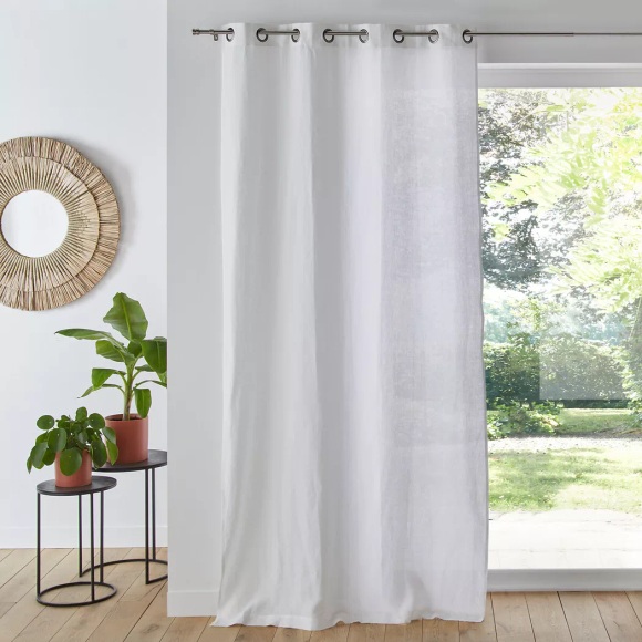 Vorhang Onega Unisex Weiss 135x180 cm