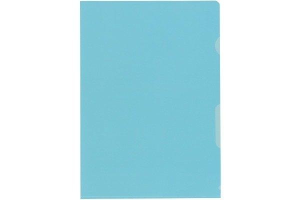 KOLMA Sichtmappen A4 59.444.05 blau, soft 100 Stück