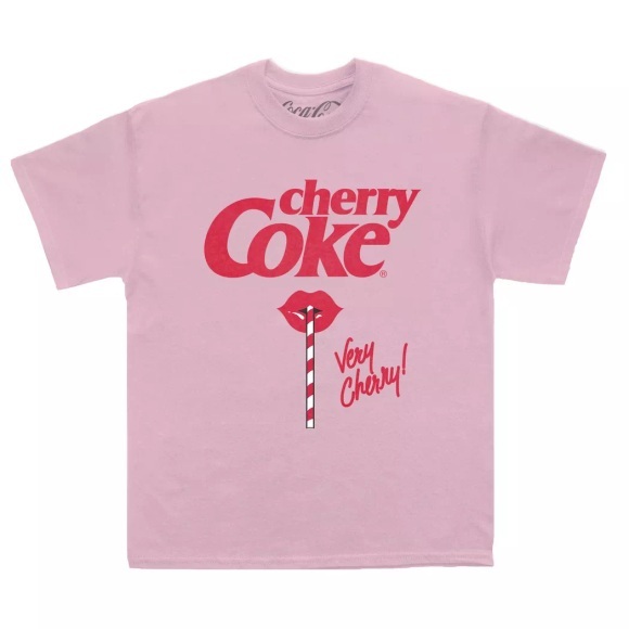Coca-Cola - TShirt, für Herren, Hellrosa, Größe S
