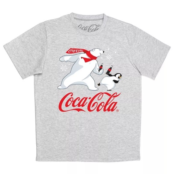 Coca-Cola - TShirt, für Herren, Grau, Größe M