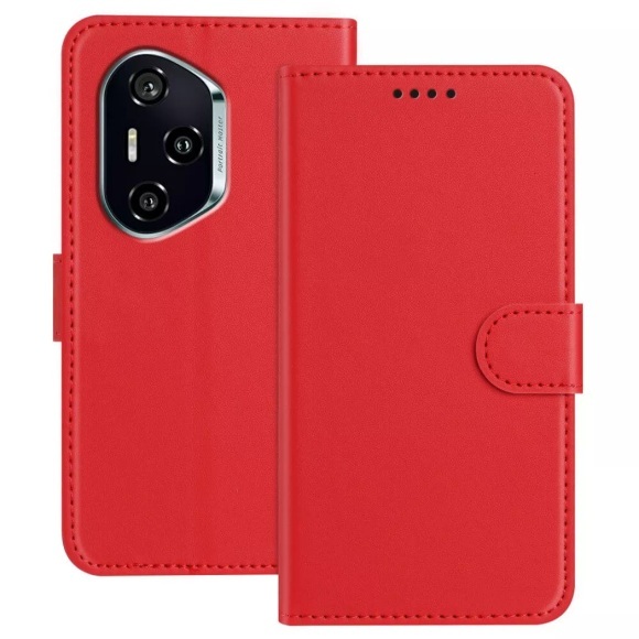 Cover-Discount - HONOR 400 - Elegantes Hüllen Etui, Rot