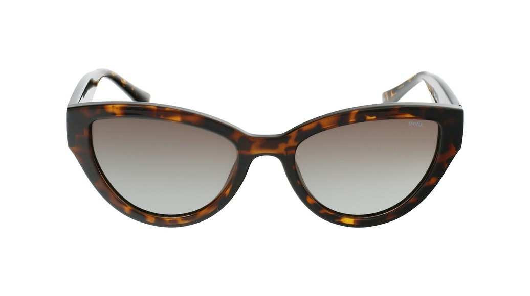 Polarisierte Sonnenbrille Mit Etui Damen Erdbraun ONE SIZE