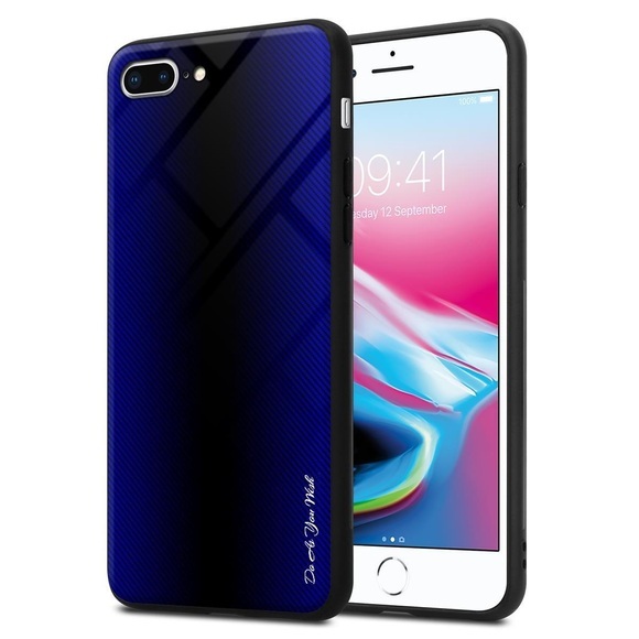 Hülle für Apple iPhone 7 PLUS 7S PLUS 8 PLUS Streifen Optik
