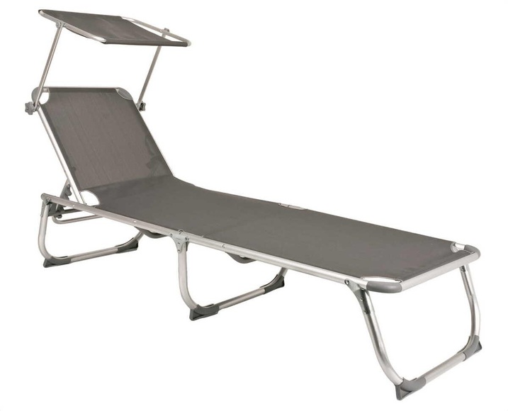 Sonnenliege Kiso Unisex Grau ONE SIZE