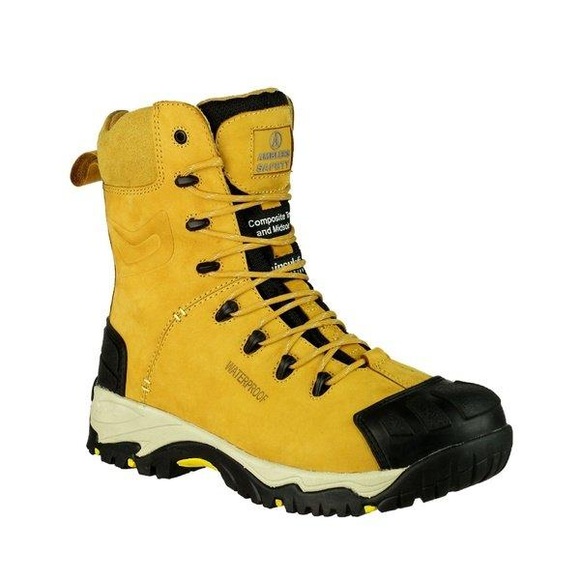 Sicherheitsstiefel Unisex Honig 48