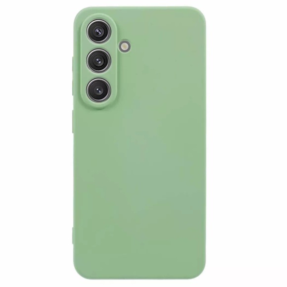 Cover-Discount - Galaxy S25 Silikon Gummi Hülle, Grün