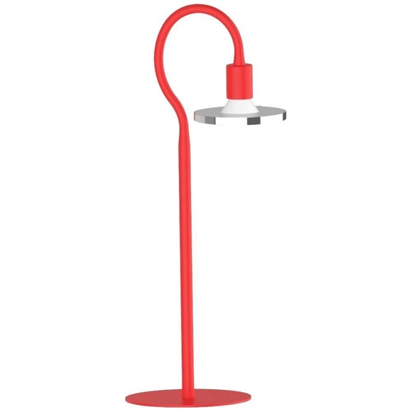 LightMe Simplessa LM85680 LED-Tischlampe LED GU10 6 W Rot, Chrom