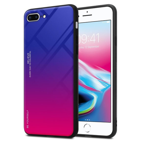 Hülle für Apple iPhone 7 PLUS 7S PLUS 8 PLUS Zweifarbig
