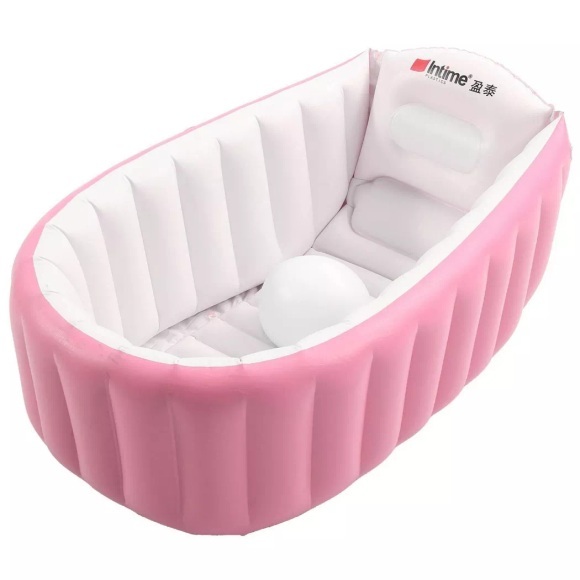 Other Aufblasbares Bad für Baby - Rosa