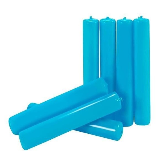 7x Kühlakkus, zylindrisch - Blau 7x Kühlakkus, zylindrisch - Blau