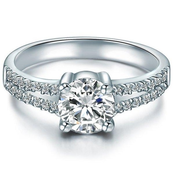 Damen Ring Damen Silber 48