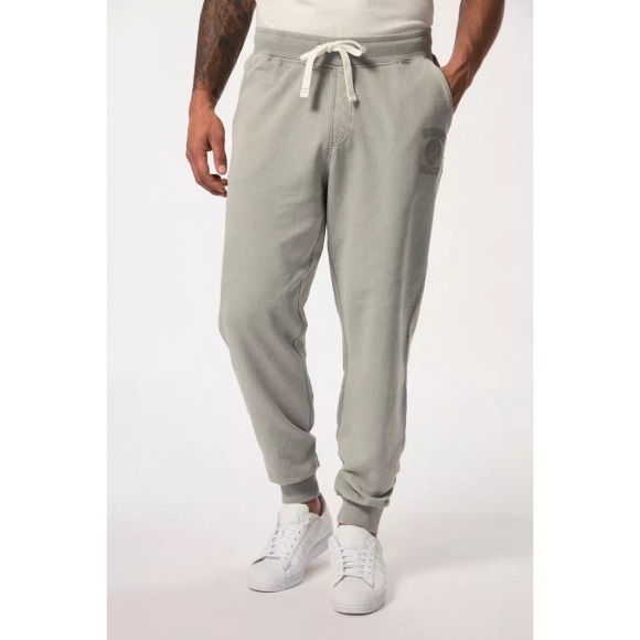 JP1880 - Sweatpants, Jogginghose, Vintage-Wash, Elastikbund, für Herren, Mediumgrau, Größe 4XL
