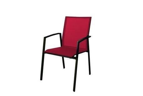 Gartenstuhl Olivone II bordeaux rot