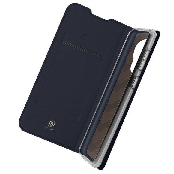 Dux Ducis - Nokia 1.4 Flip Wallet Cover Leder Tasche - Dunkelblau