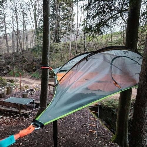 Baumzelt Übernachtung - Mit Privater Feuerstelle, Inkl. Frühstück (für 2 Personen) Unisex