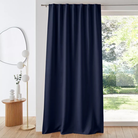 Verdunkelungsvorhang Voda Unisex Blau 140x180 cm