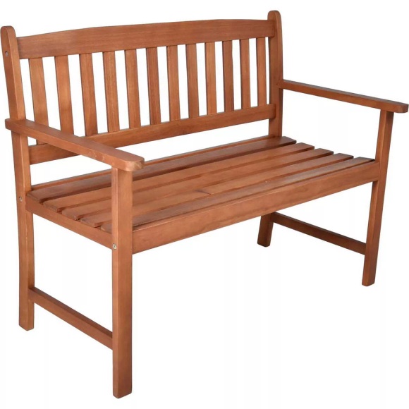 GARDEN PLEASURE Gartenbank »PROMOTION«, Eukalyptus, 110x85x56 cm, braun