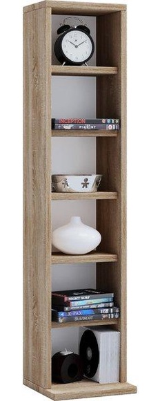 Holz CD DVD Stand Aufbewahrung Standregal Bücherregal Deko Regal Elementa Holz CD DVD Stand Aufbewahrung Standregal Bücherregal Deko Regal Elementa