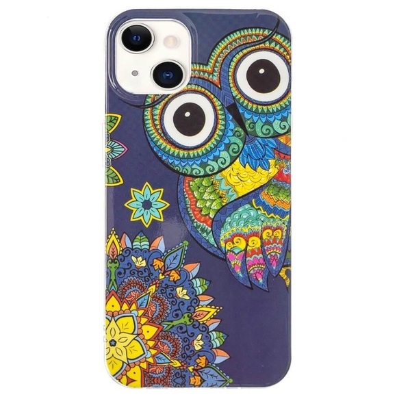 iPhone 15 - Nachtleuchtende Silikon Hülle Hirsch