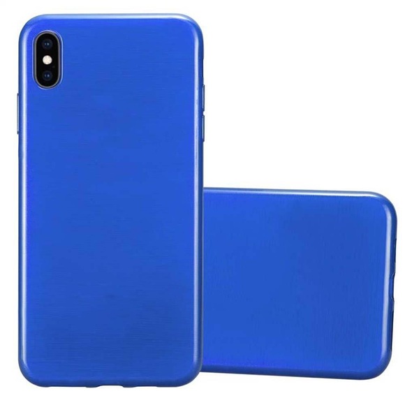 Hülle für Apple iPhone XS MAX TPU Silikon im Brushed Design