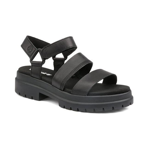 Timberland London Vibe Damen Hohe Sandalette Schwarz
