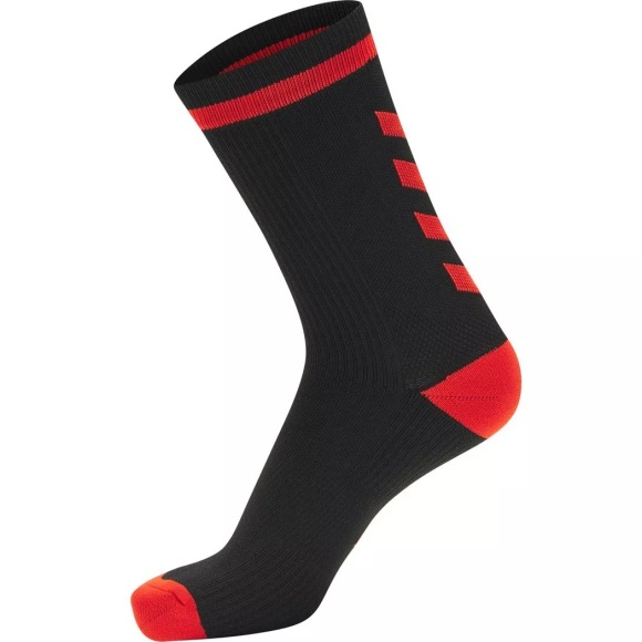 Socken Elite Indoor Low Herren Schwarz / Rot 46-48