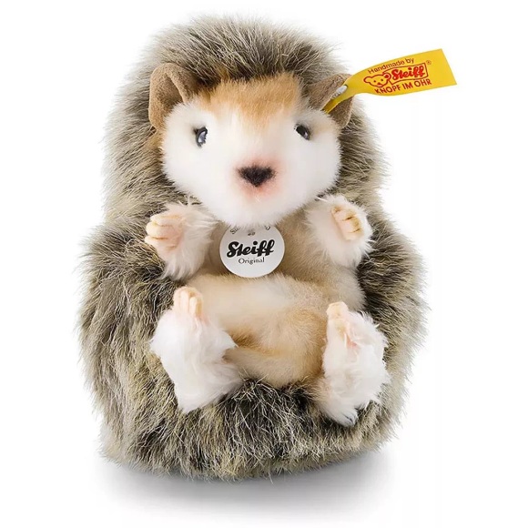STEIFF Kuscheltier Joggi Baby-Igel 10 cm braun