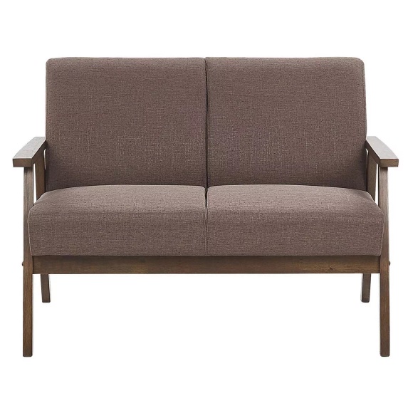 2 Sitzer Sofa aus Polyester Retro ASNES 2 Sitzer Sofa aus Polyester Retro ASNES