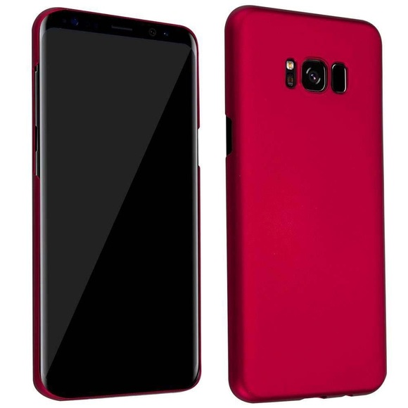 Hülle für Samsung Galaxy S8 Hard Case in Metall Optik