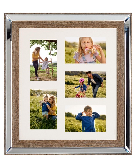5er-Fotorahmen aus Glas Modern SINTA 5er-Fotorahmen aus Glas Modern SINTA
