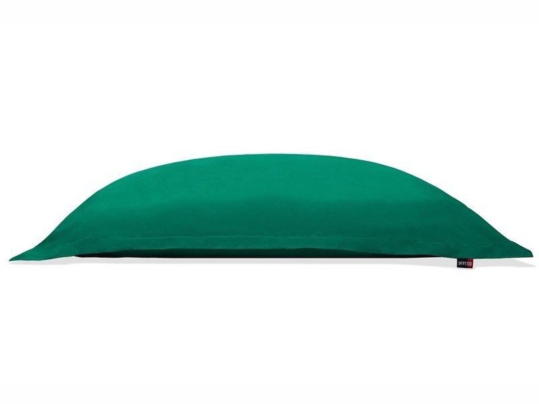 Beliani Sitzsack mit Innensack für In- und Outdoor 140 x 180 cm smaragdgrün