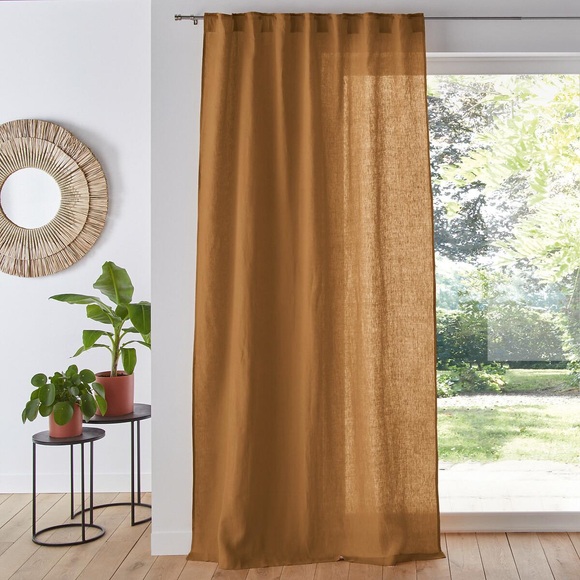 Vorhang Onega Unisex Braun 135x260 cm