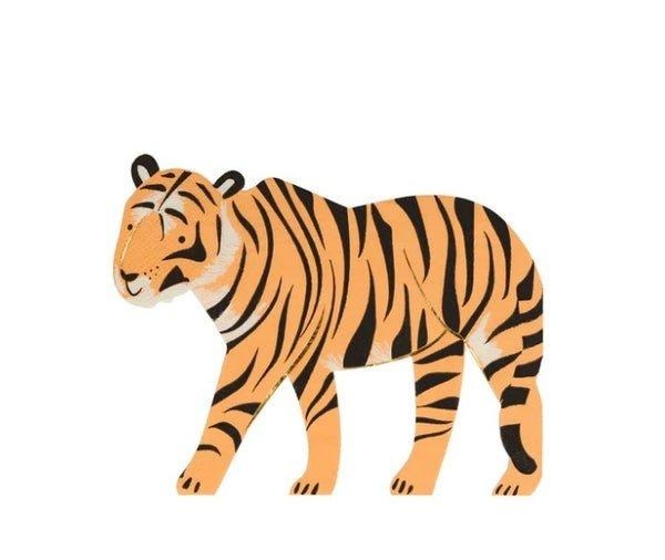 Servietten im Tiger Servietten im Tiger