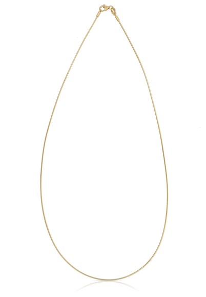 Collier Omega Gelbgold 750, 1.1mm, 45cm Damen Gelbgold 45cm