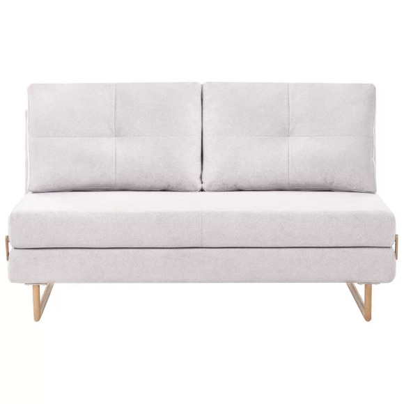 Beliani - 3 Sitzer Sofa aus Stoff JERSLEV, One Size, Braun Medium
