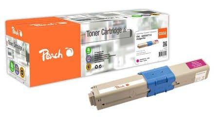 Peach Tonermodul magenta kompatibel zu OKI 46508714