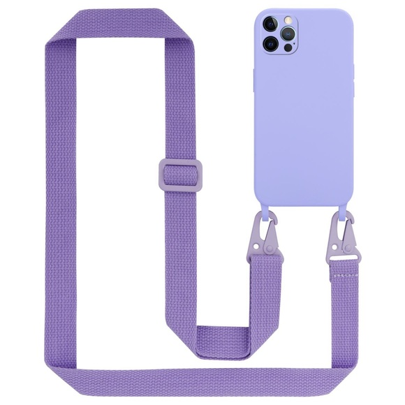 Handy Kette für Apple iPhone 12 PRO MAX Silikon Schutzhülle
