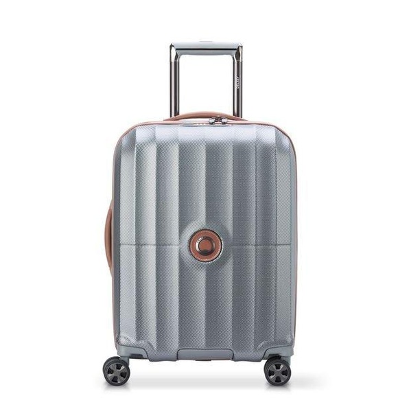 St Tropez 4 Doppelrollen Kabinentrolley Slim Line 55 Cm Unisex Grau 55 CM