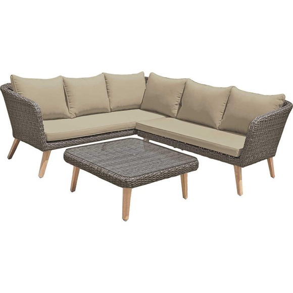 Gartenlounge Pamplona Unisex Braun ONE SIZE