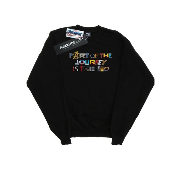Avengers Endgame Teil Der Reise Sweatshirt Damen Schwarz S