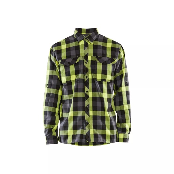 Blaklader - flanellhemd, XL