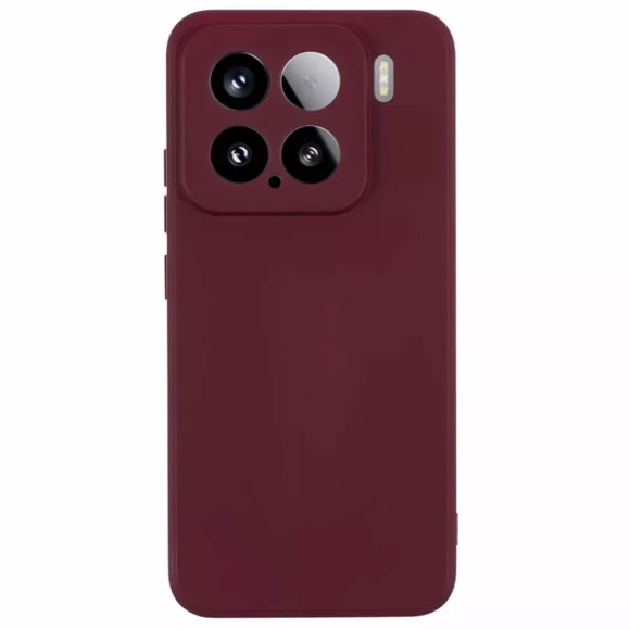 Cover-Discount - Xiaomi 15 Silikon Gummi Hülle, Rot