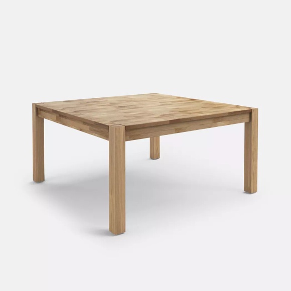 Quadratischer Tisch ''Adelita'', Eiche massiv, 8 Pers.